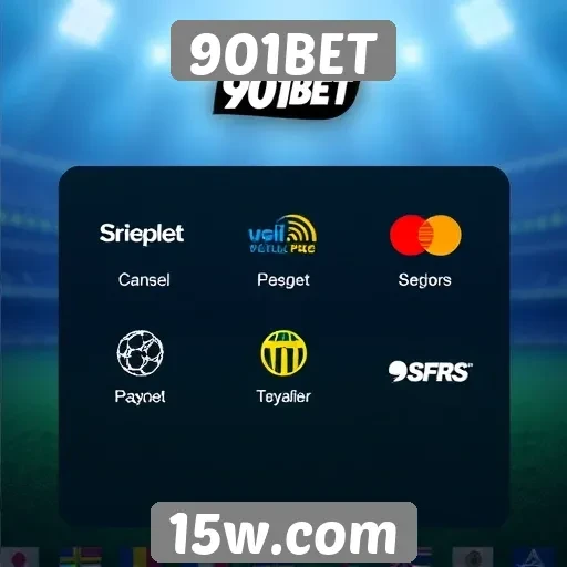 Métodos de pagamento disponíveis no 901BET